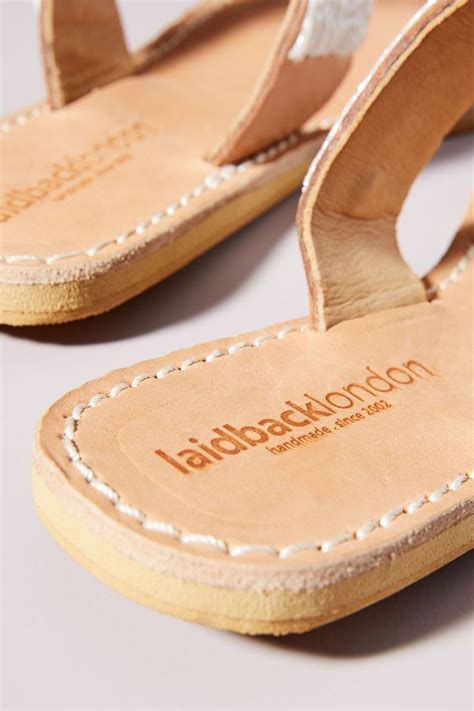 laidback sandals.